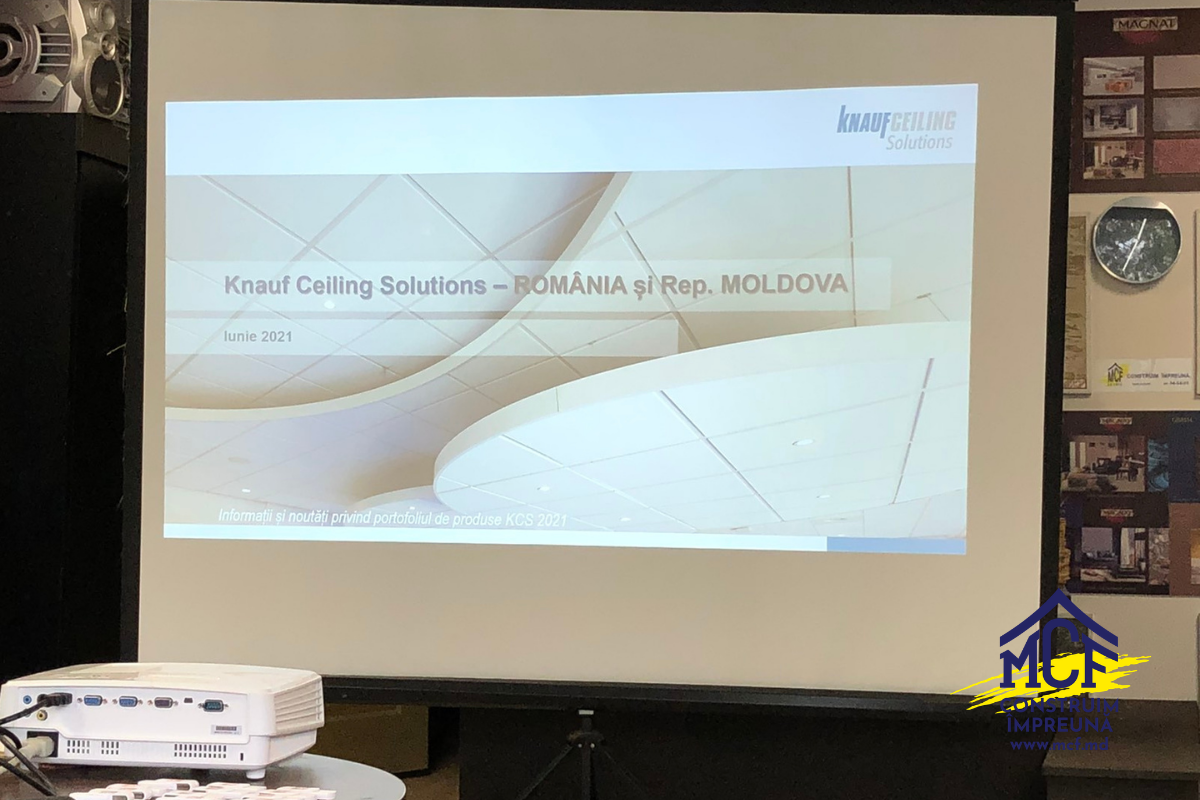 Un parteneriat de succes  - MCF-ENGROS și Knauf Ceiling Solutions